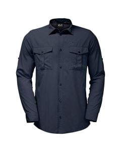 Jack Wolfskin Atacama Roll-up Shirt M - Herreskjorte m/lange ærmer (Jack Wolfskin)