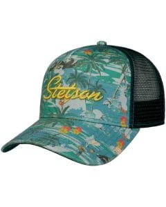 Stetson Trucker Cap - Minimal Aloha Print