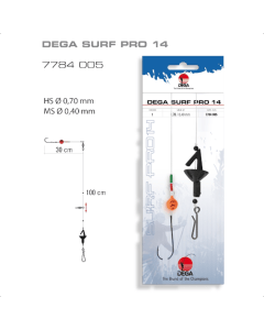 Jenzi Surfcasting-Rig DEGA-SURF Pro 14 Forfang