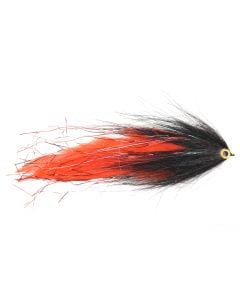 Vision Flyfishing Geddeflue - Hollow Deceiver Black & Red