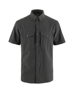 Dark Navy Fjällräven Abisko Trekking Skjorte m/korte ærmer - Herre (Fjällräven)