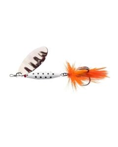 Abu Garcia Reflex White Spinner - Silver