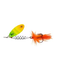 Abu Garcia Reflex White Spinner - Firetiger