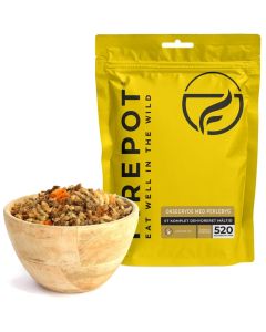 Firepot Oksegryde med Perlebyg Reg