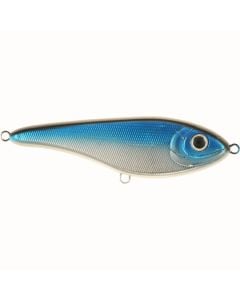 Strike Pro Buster Jerk Shallow Wobler - Blue/Chrome