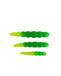 ProBaits Bee Mag Softbait Mix Size - Fluo Green/Yellow