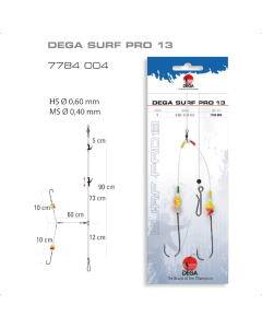 Jenzi Surfcasting-Rig DEGA-SURF Pro 13 Forfang