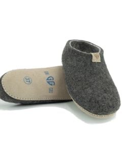 Giu Giu Wool Felt Slippers - Dame