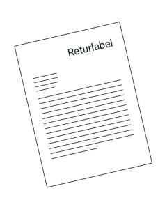Returlabel Postnord