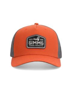 Simms Double Haul Trucker Cap - Simms Orange