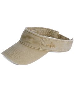 MJM Visor Dyed Cotton Twill