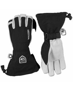 Hestra Army Leather Heli Ski 3 Finger Gloves - Herre Skihandsker