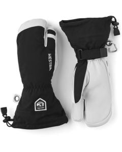 Hestra Army Leather Heli Ski 3 Finger Gloves - Herre Skihandsker