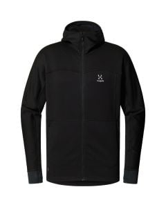 Haglöfs Betula Hood Fleece m/hætte - Herre