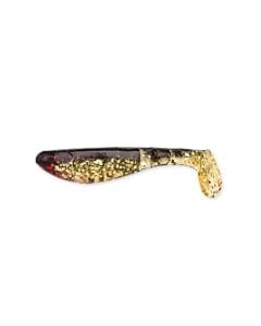 Relax 2,5” Kopyto Classic Soft Bait - Gold Glitter Schwarz