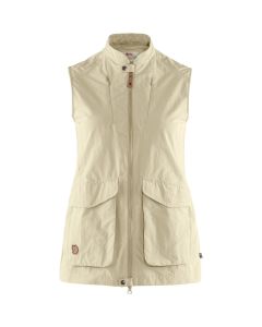 Light Beige Fjällräven Travellers MT Vest W - Damevest (Fjällräven)
