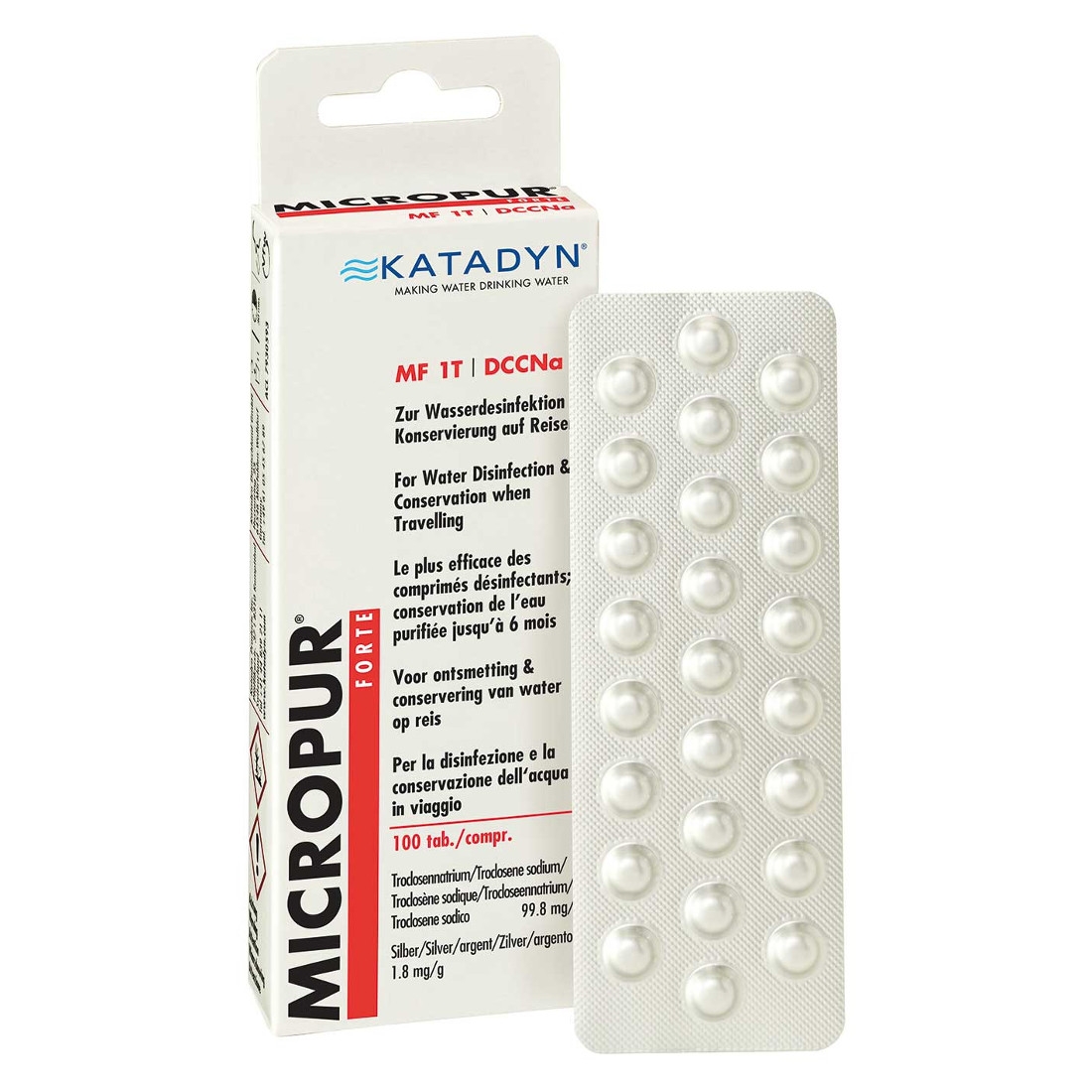 Katadyn Micropur Forte MF 1T - Desinficering t/drikkevand