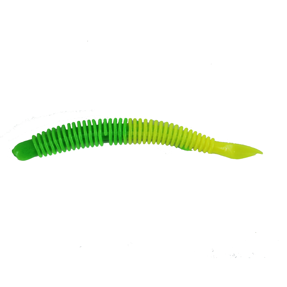 Probaits Snacker Softbait 8cm - Fluo Green/Yellow