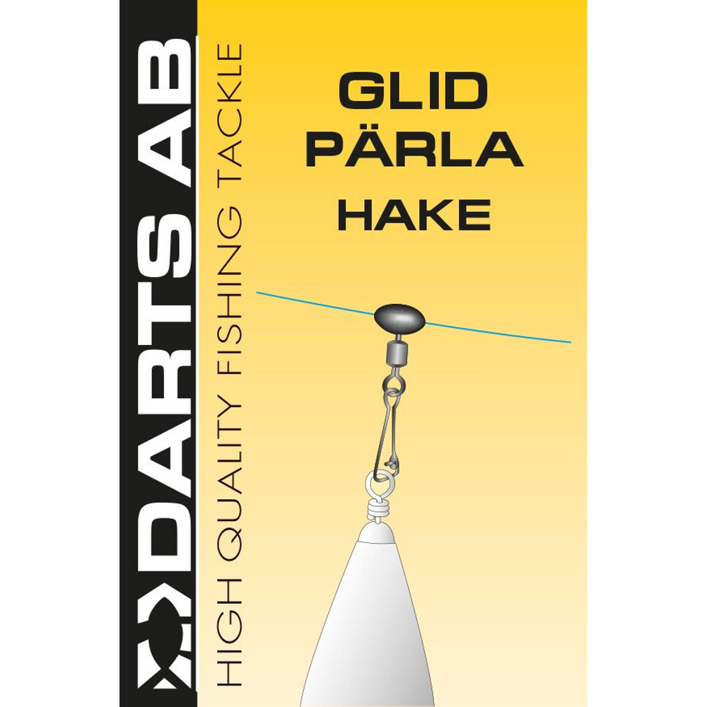 Darts Glide Perle Med Hægte